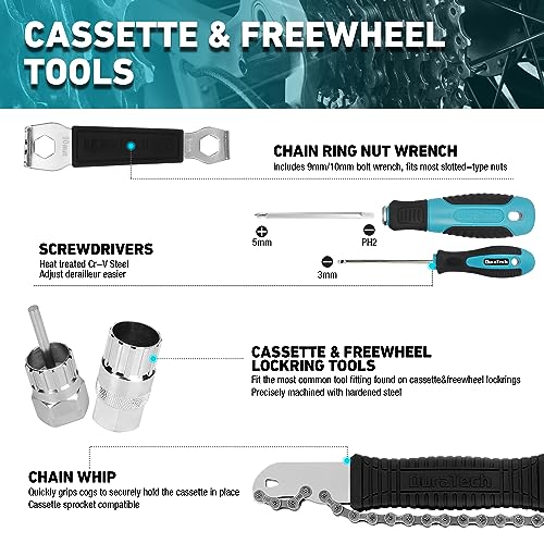DURATECH 41-Piece Bike Tool Kit