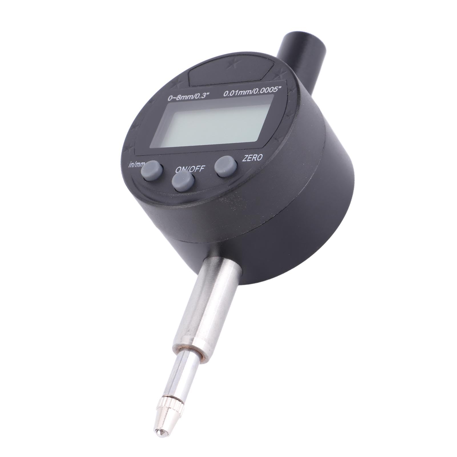 Comparatore digitale Micro elettronico ad alta precisione Risoluzione 0,01 mm Strumento di misurazione della portata 0,8 mm per ingegneria di precisione industriale Lega di