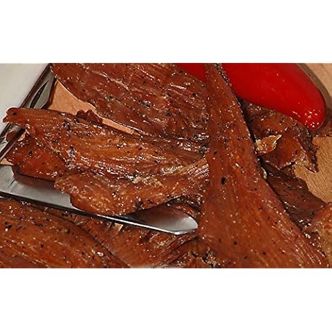 Premium All Natural 1 OZ. Smoked Original Style Alligator Jerky – 100% Made From Solid Strips of Gator - No Preservatives - High Protein - Low Carbs (Alligator Smoked 1 Pack) Cover