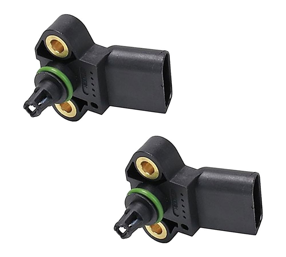 Mytee Products 2 Pack Pressure Sensor -Compatible with Multiple Freightliner Trucks - 4 Pin Connector Manifold Absolute Pressure Sensor Replace