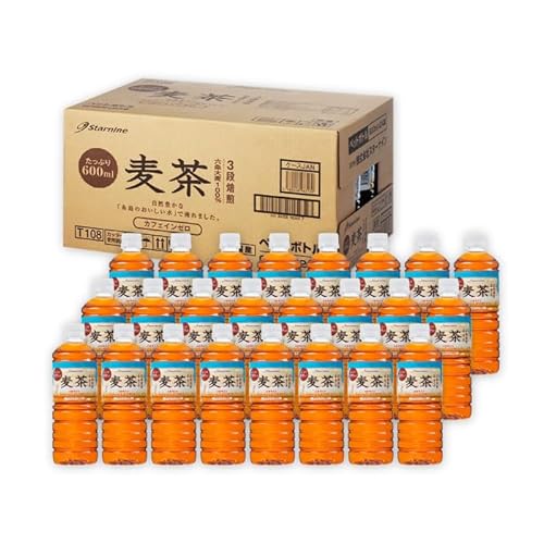 Starnine 麦茶 600ml × 24本