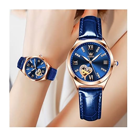 KISOARTWQ Reloj Reloj Hombre Barato Reloj Mujer Reloj Hombre Reloj automático para Mujer, Relojes mecánicos de Acero de tungsteno Dorado con Esqueleto, Vestido de Negocios, Relojes Luminosos imper