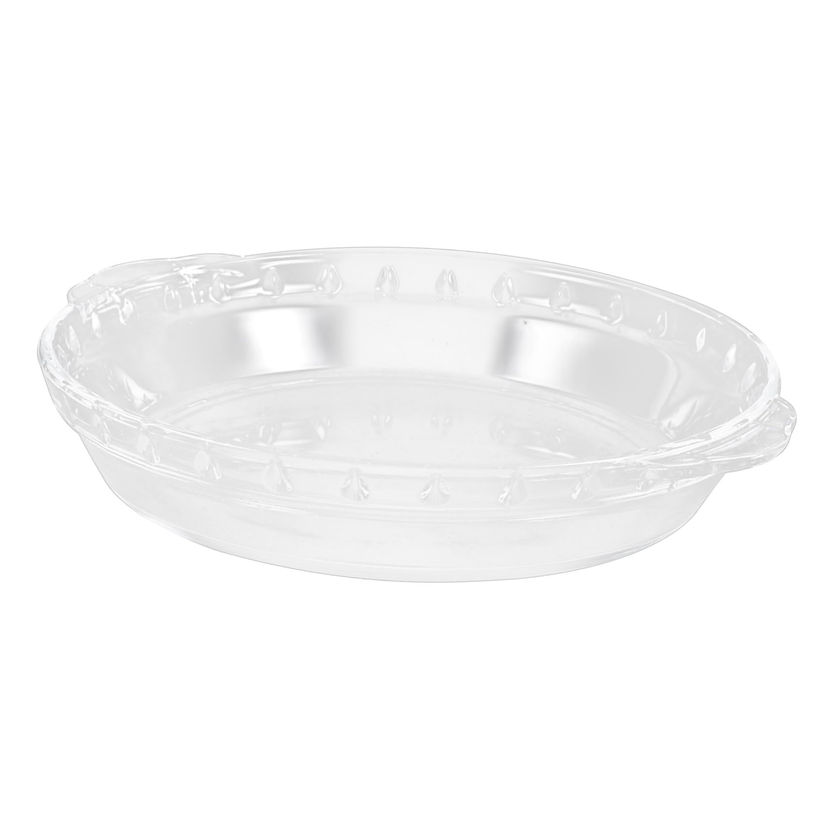 HOLIDYOYO Baking Dish Double Handles Clear Glass Bakeware for Roasting Vegetables Cheese Cake and Pies for Oven and Microwave Use