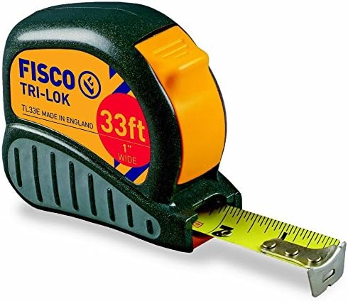 Tools TL33E Tape Measure, 1-Inch Wide by 33-Feet Long