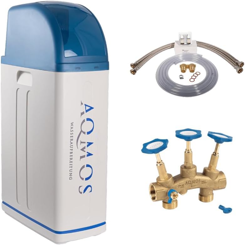 Aqmos R2D2-48 Wasserenthärtungsanlage mit Anschlussset 1' und Montageblock 1' |...