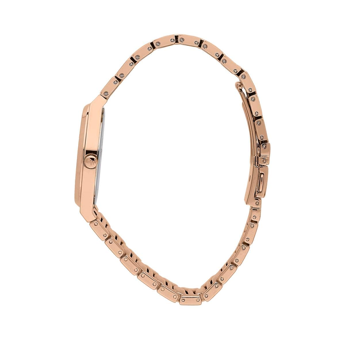 Morellato Orologio da donna, Collezione Ego, in Ottone, PVD oro rosa, con cinturino in ottone - R0153164507