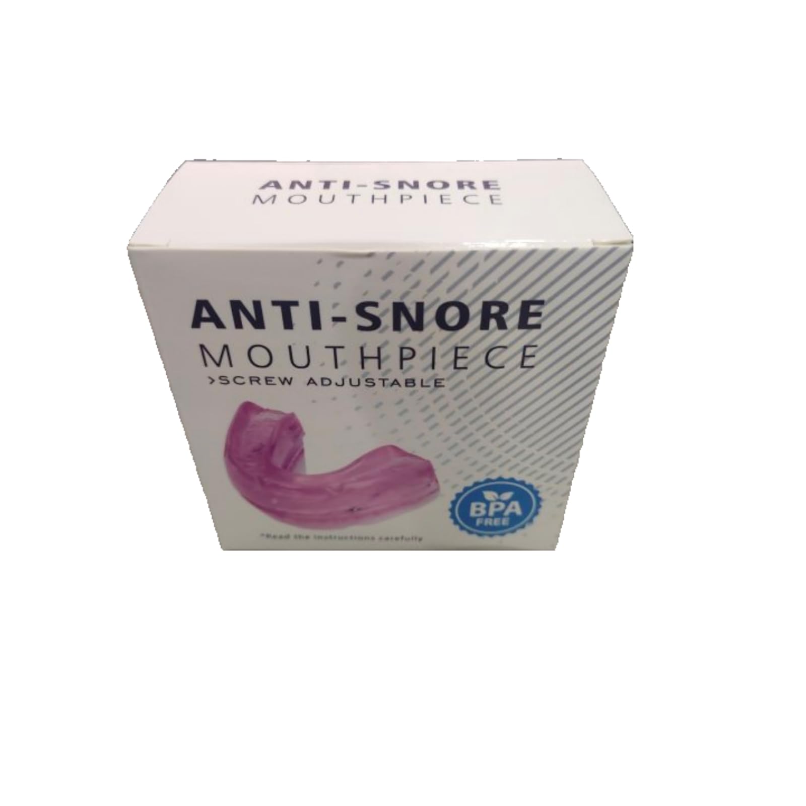 Schnarchstopper Anti Schnarch, Schnarch Schiene Gegen Zähneknirschen (Dunkelrosa)