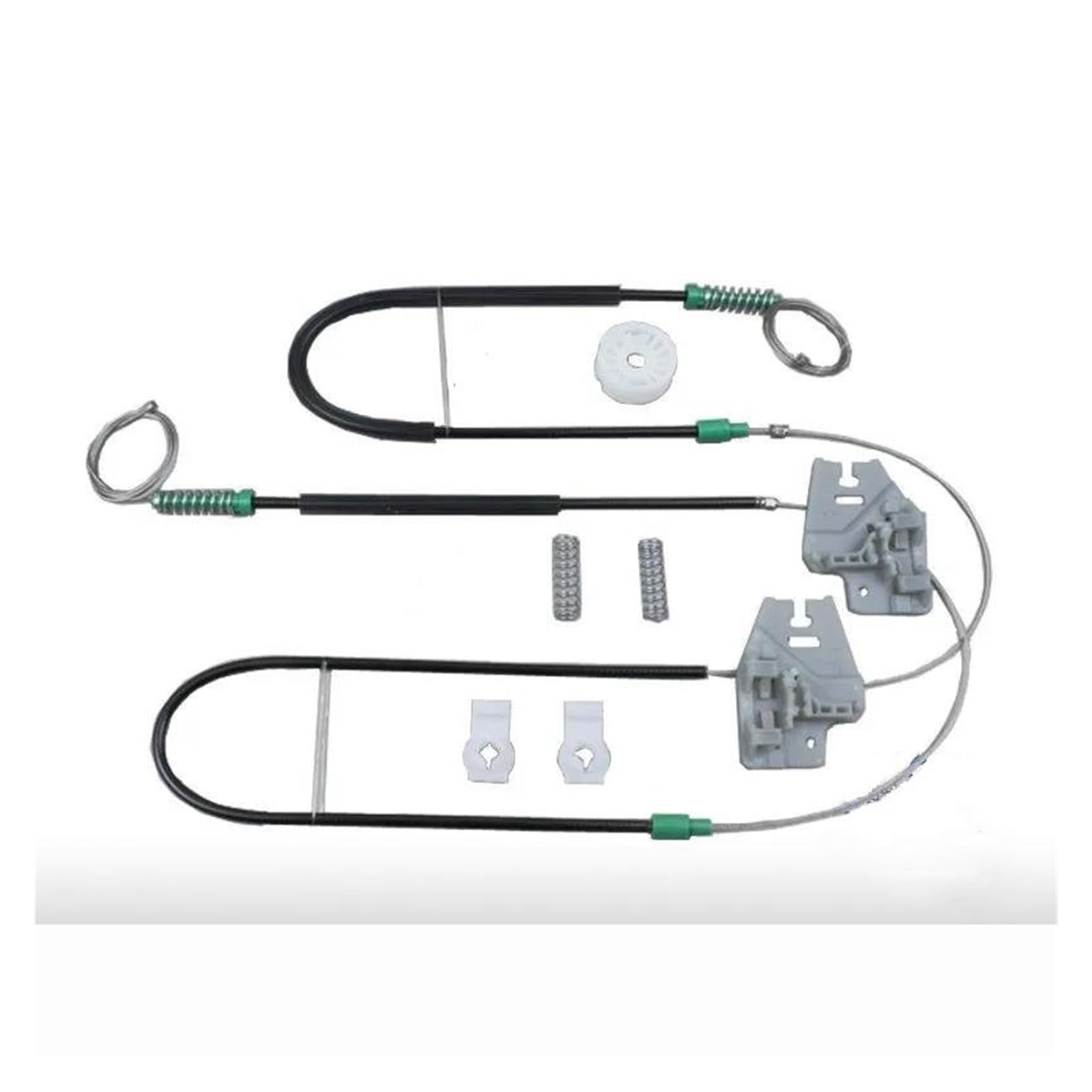 Aptfkec Car Window Levers for BMW E46 2001 2002 2003 2004 2005 Window Regulator Repair KIT Front Left Or Right Glass Regulator