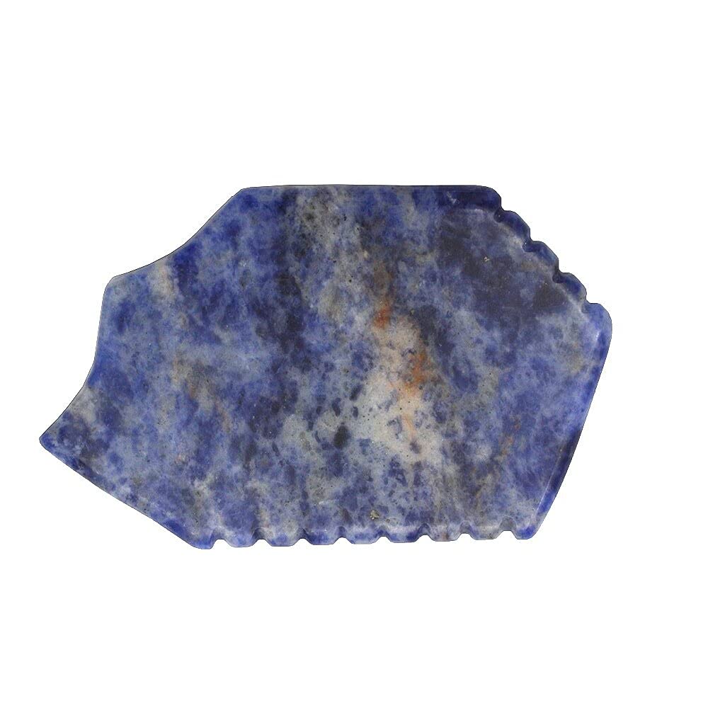 Sodalite Gua Sha Board, Guasha Sc Massage Tool,Facial Massage Sc Board