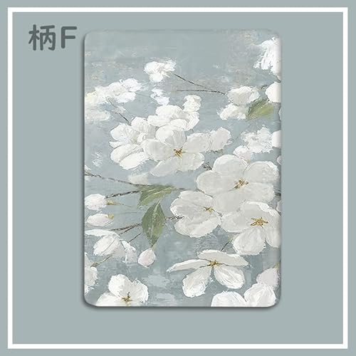 可愛い 花柄 iPad A16 第11世代 11インチ 2025 ケース iPad 第10世代 10.9インチ 2022 ケース pencil 収納可能 ブック式 カバー おしゃれ 女性 柄物 イラスト 印刷 スタンド機能 アイパッド10 カバー, 柄F