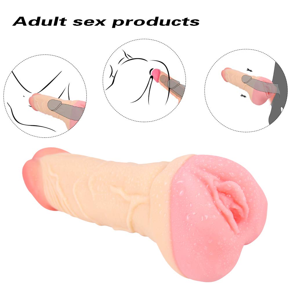 MudsoN Đîldồ Mâstuṛbadoṛ Sèxtőyșè 2 en 1 21Cm Mäscụliñós Ręäl 3D Péņę para Mụjęr Bụęñós con Ęstimụlädór Pụñtó Ġ Fụñdä Pęñę Ęxtęñsór Xxl Älärġädór de Pęñę Ġräñdę Cóñsólädór