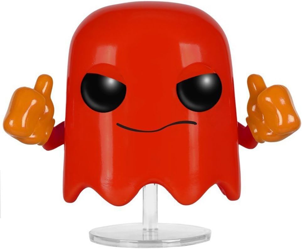Funko POP Games: Pac-Man - Blinky Action Figure