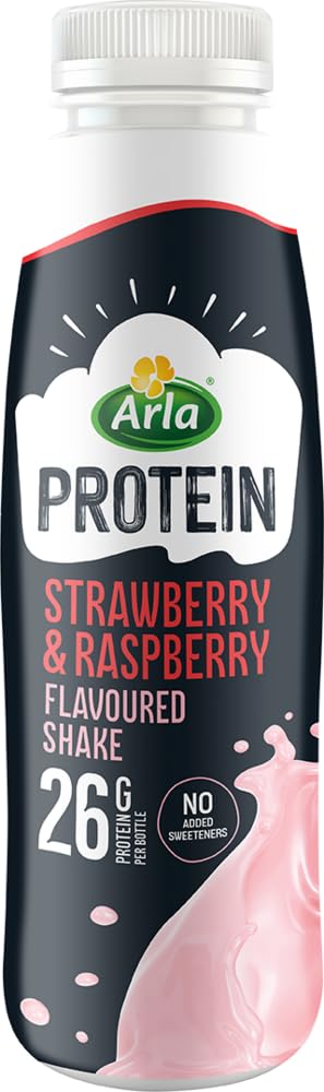 Arla Protein Drink Strawberry Raspberry Flavour, 480 ml