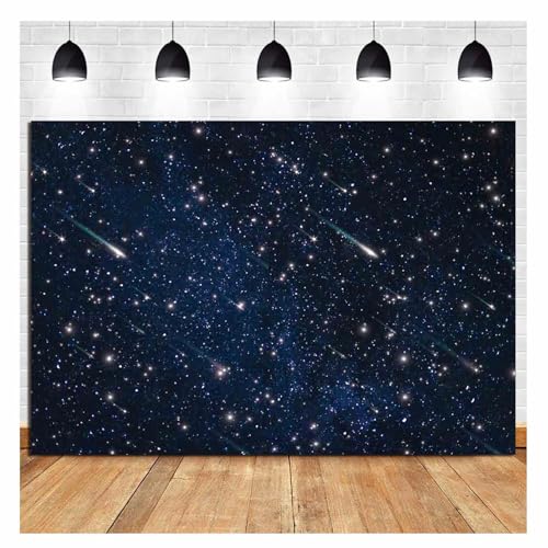 Fondo fotográfico galaxia cielo estrellado 210x150 cm miniatura 1