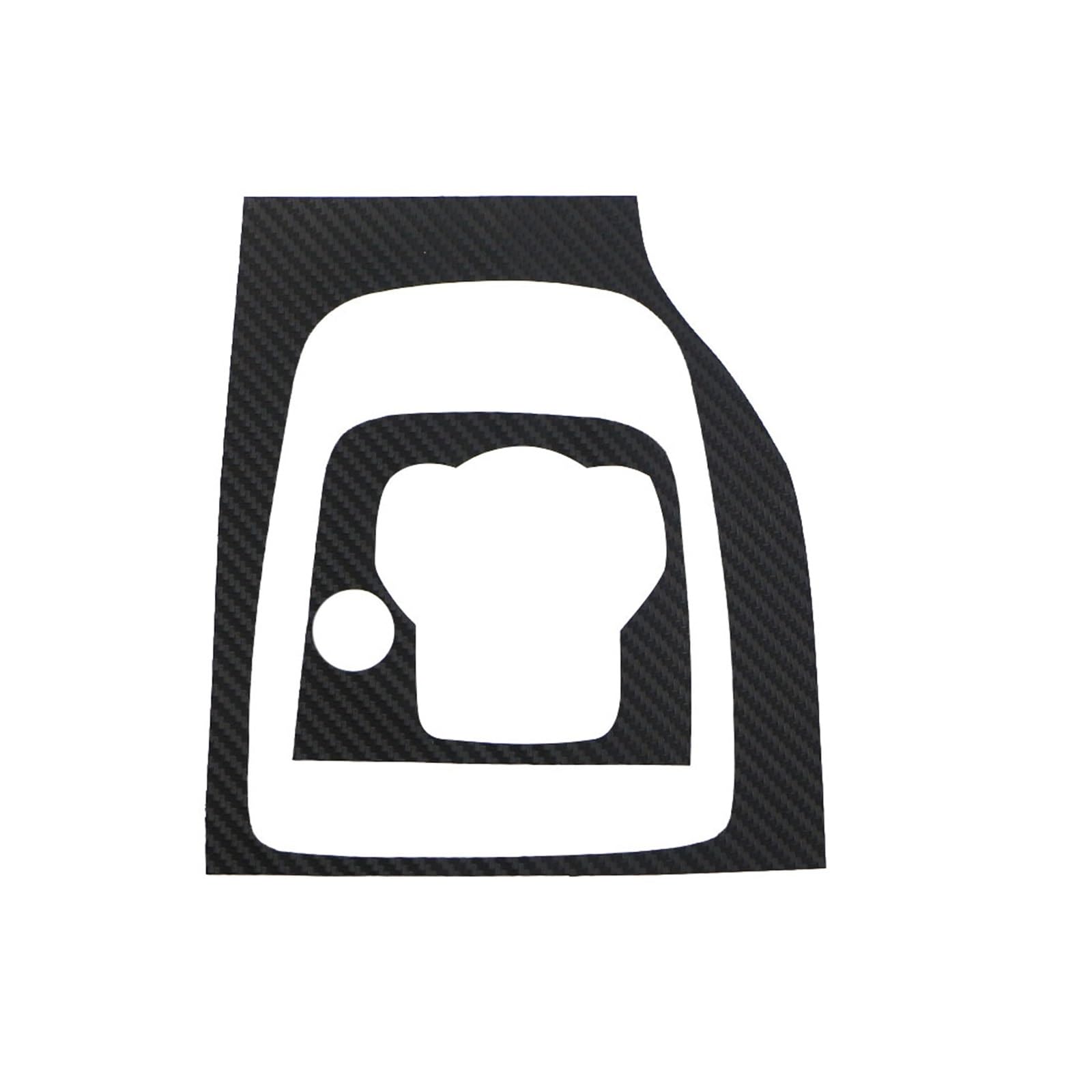 Interior Trim for Mazda 3 for Axela 2014 2015 2016 2017 2018 2019 Car Gear Head Shift Knob Panel Cover Trim Sticker Cover Trim Sticker(MT LHD Black)