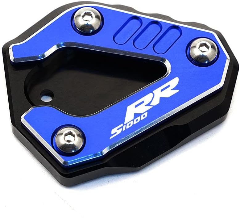 Motorcycle Foot Plate Pad for B&MW S1000RR S1000 RR S 1000 RR 2019-2022 2023 Motorcycle Accessories Kickstand Foot Side Stand Extension Pad Support Plate