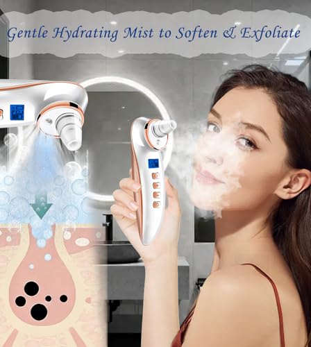 Blackhead Remover Pore Vacuum, Pore Cleaner for Face with 5 Attachments and 3 Suction Leve - image 5