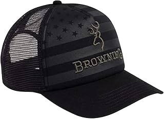 Browning 308612991 Cap, Foam Trucker Flag, Multi (one Size)