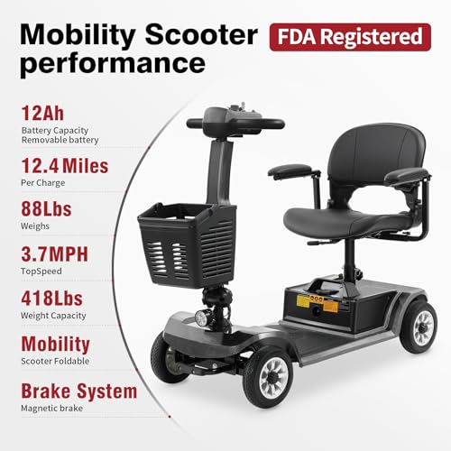 Unificare Easy-Operate Heavy Duty Mobility Scooter