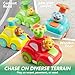 JOYIN Animal Toy Cars, Toddler Toys for Boys Girls, 4 Pack Press and Go Cars Including Elephant, Monkey, Giraffe and Lion, Wind Up Toddler Gift, Christmas Birthday Gift for Kids