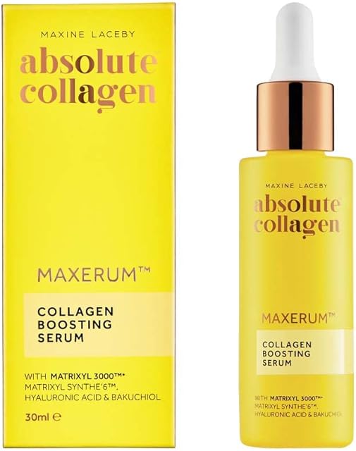 Absolute Collagen Boosting Serum With Bakuchiol & Hyaluronic Acid- The Ultimate Serum for Youthful, Radiant & Dewy Skin