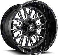 Fuel Stroke 22x12 -44 Black Milled