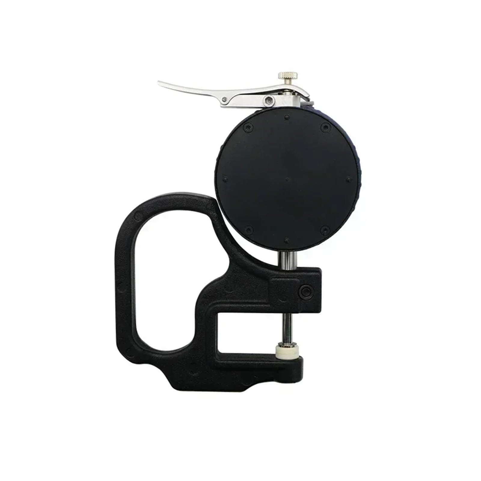 Gamma di misuratori spessore digitali for batteria ricaricabile da 0-10 mm 0,001 for strumento misurazione del filo stoffa in pelle carta per officina meccanica(DJ-GS5318-0-10 30mm)