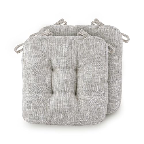 Naga Bahna Chair Cushions for Dining Chairs 2 Pack - Olefin Thickened 3.5