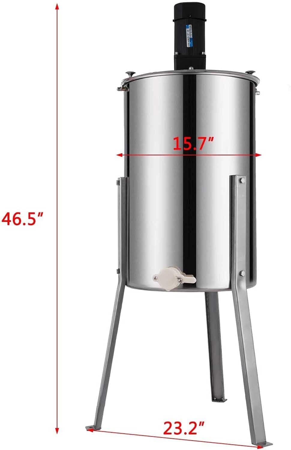 Ulepszony 3-ramowy Separator Miodu, Wirówka Do Miodarki O Strukturze Plastra Miodu Do Ekstrakcji W Pasiece