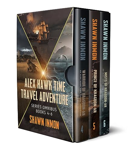 Cover of Alex Hawk Time Travel Adventure Series Omnibus Books 4-6
