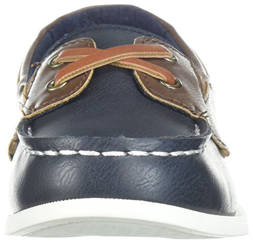carter's Boys' Bauk Boat Shoe, Navy, 6 M US Toddler2