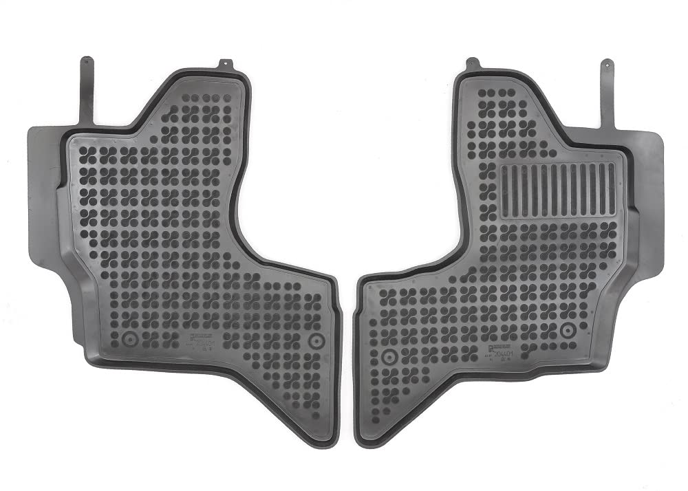 MTM Tappetini Gomma per Piaggio Porter (NP6) 2020- Design a Vaschetta, su Misura con Bordi Rialzati cod. 3D 9752