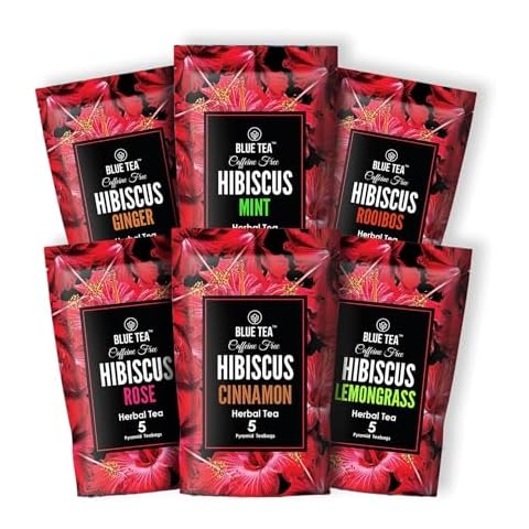 BLUE TEA Hibiscus Herbal Sampler Pack Cover