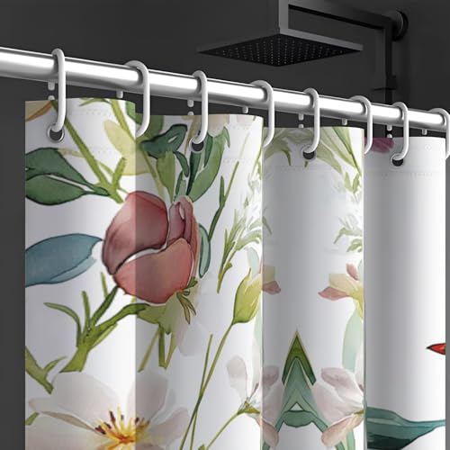 Rideau de douche moderne en polyester lavable de qualité supérieure - 6