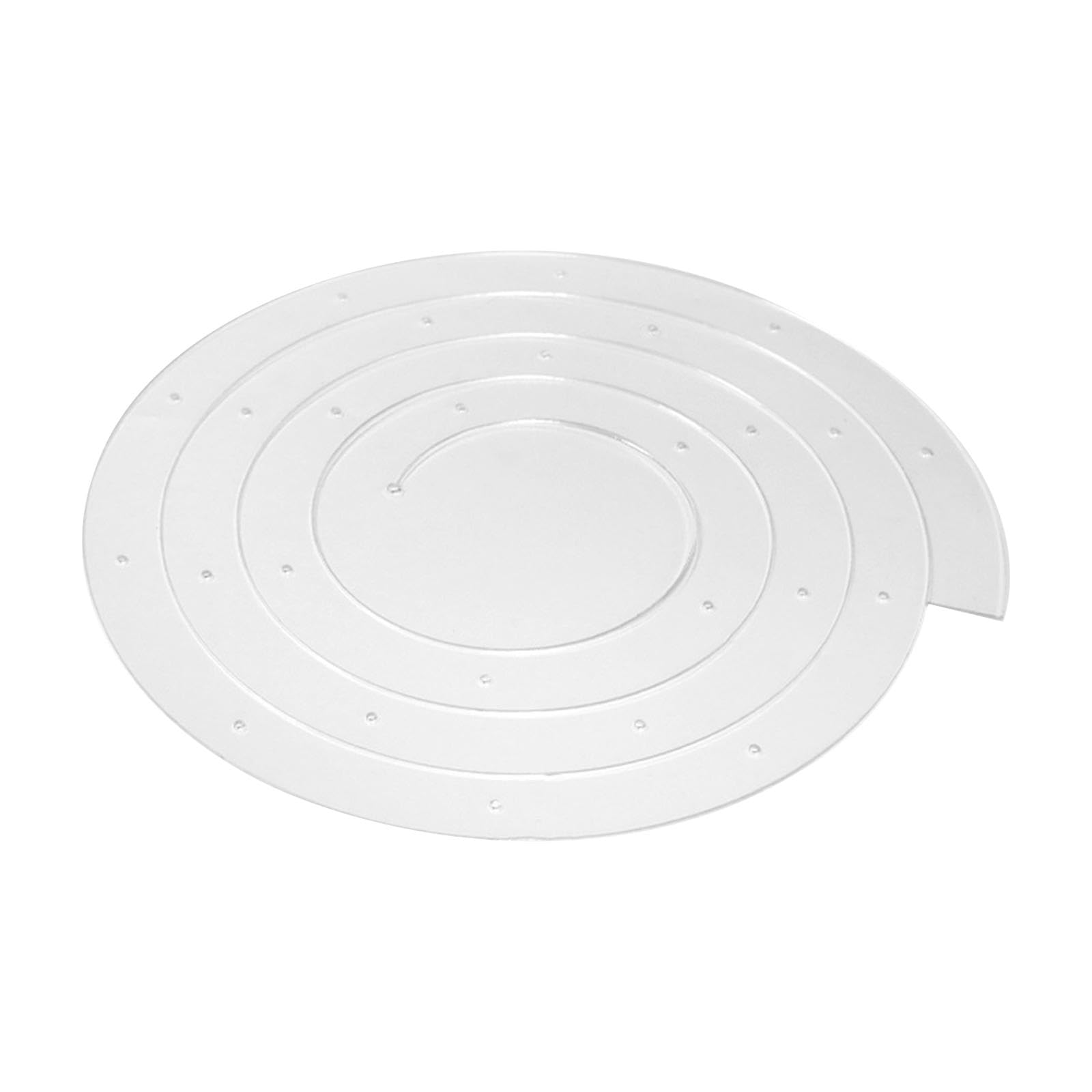 MagiDeal Acrylic spiral Cake Topper Decoration for weddings and festive occasions, versatile baking accessory for DIY cake arrangements