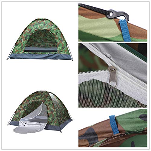 Carpa de Camping Camuflada para 3-4 Personas HOBBYN miniatura 4