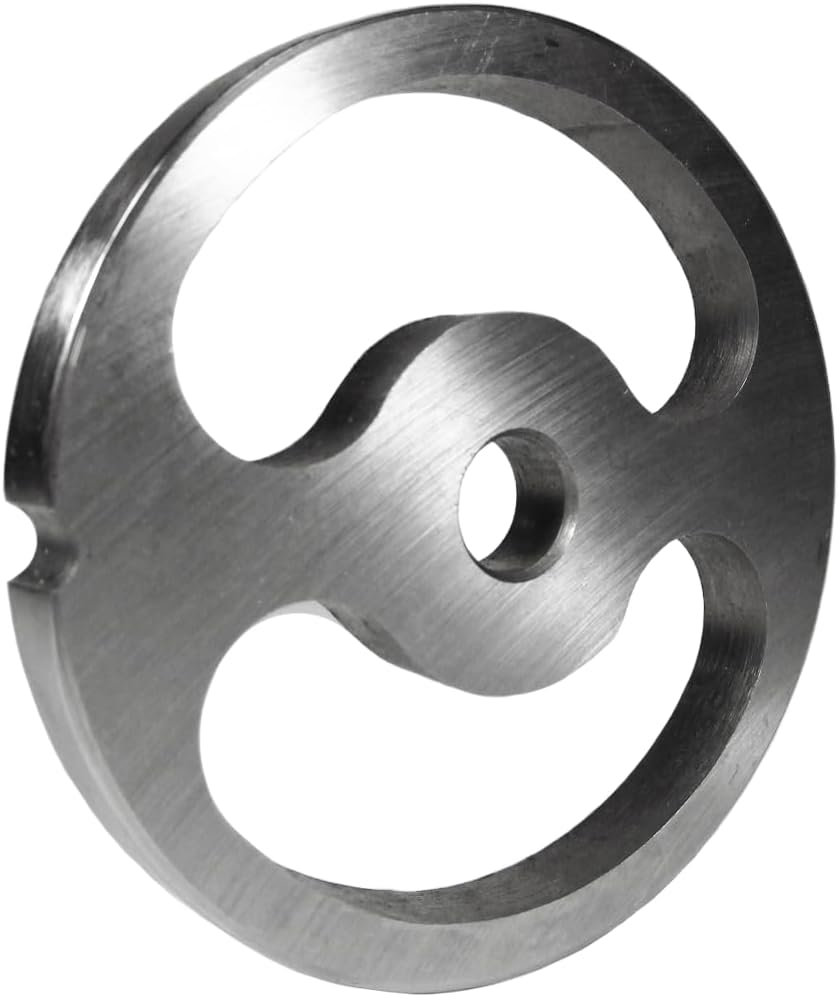 #22 Kidney Sausage Stuffing plate for Hobart LEM Cabelas TorRey MTN Meat Grinder. Stainless steel by Smokehouse Chef