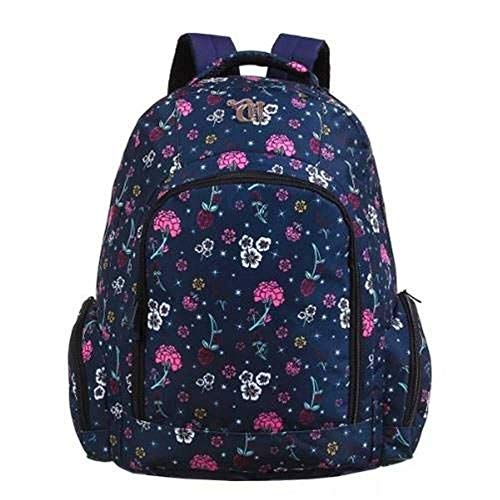 Mochila Costas G Capricho Flores Azul 11875 DMW
