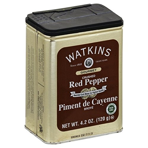 Watkins Gourmet Copos de pimienta roja triturados de 11,4 ml