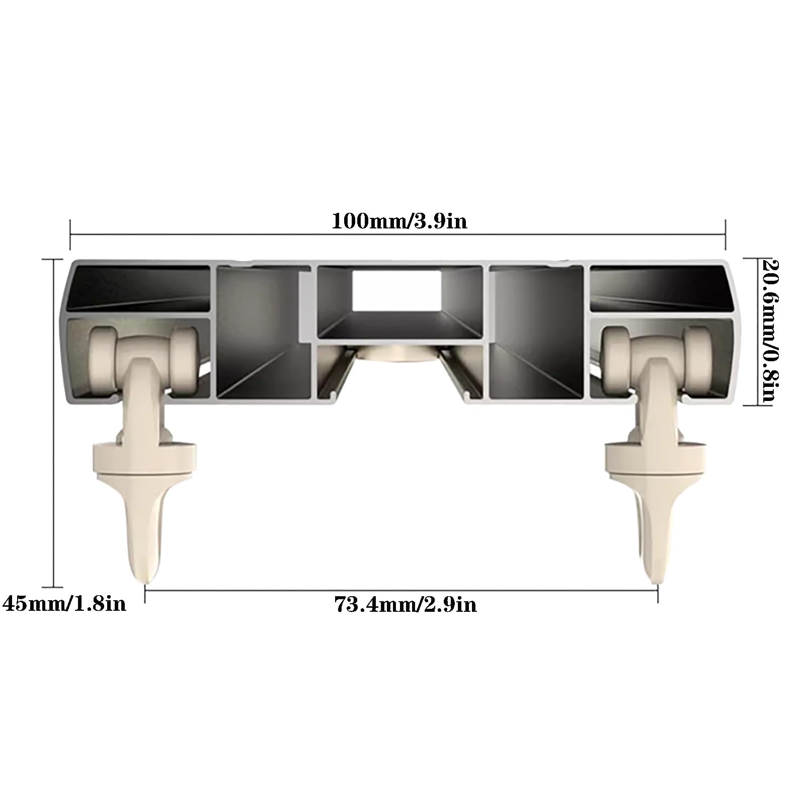 Tringle a rideau double plafond au meilleur prix | Leroy Merlin