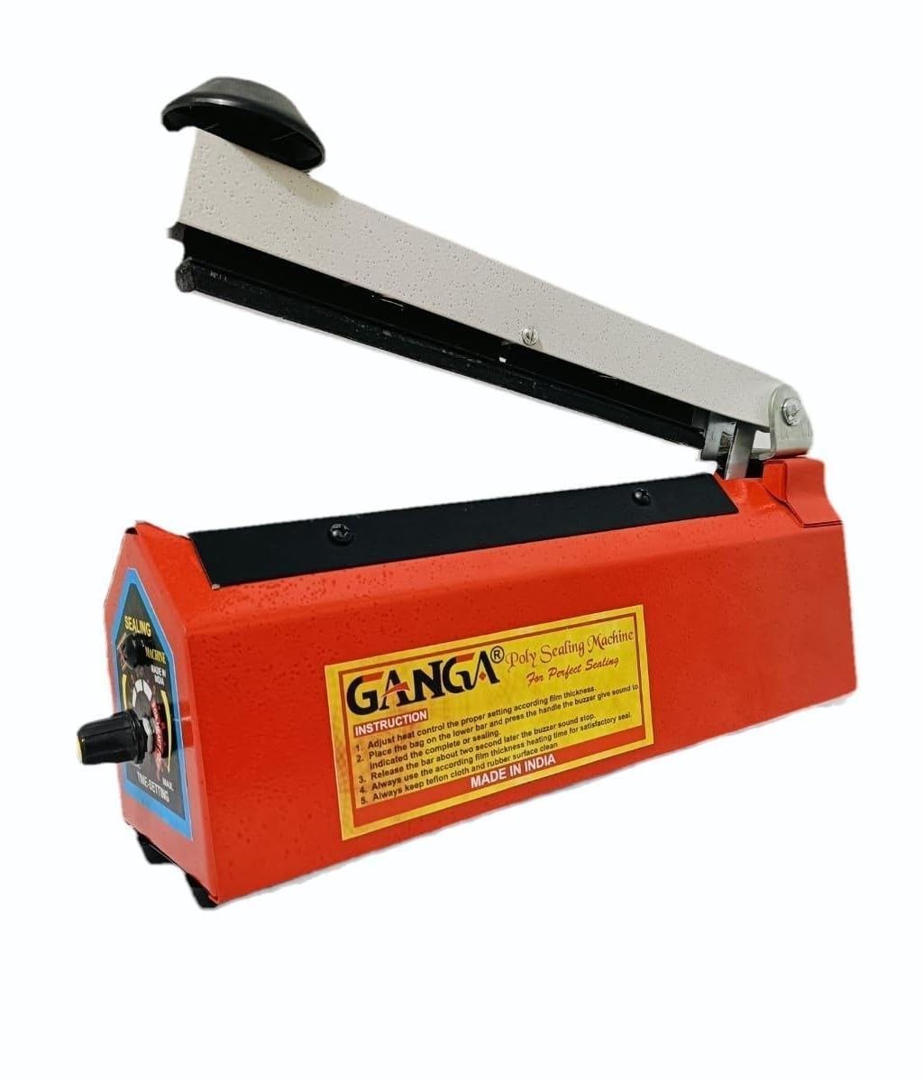 See full amazon price history chart for GANGA Premium Range Heavy Duty Heat Sealer Machine, Heat Sealer for Plastic Bag Impulse Sealer, Impulse Sealer Machine, Packing Machine (10 INCH) GANGA Premium Range Heavy Duty Heat Sealer Machine, Heat Sealer for Plastic Bag Impulse Sealer, Impulse Sealer Machine, Packing Machine (10 INCH) (B0CVH5627D) Amazon Price History, Amazon Price Tracker