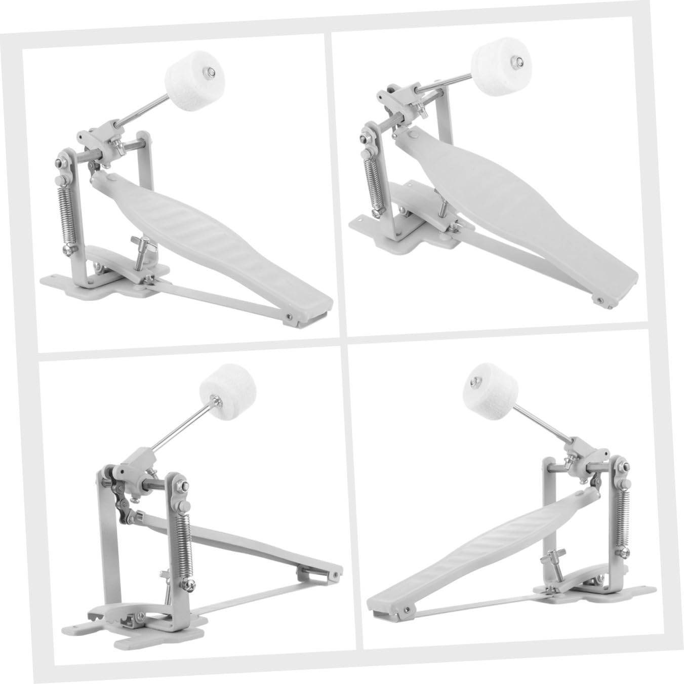 Toddmomy Pedale Singolo per Grancassa in Ottone Battente Regolabile, Accessorio per Batteria Acustica e Elettronica, Adatto a Musicisti Professionisti