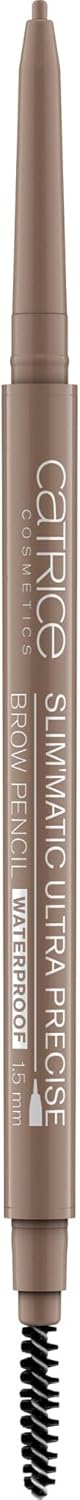 CATRICE 1 Slim’Matic Ultra Precise Brow Pencil Waterproof, Eye Pencil, wenkbrauwstift, waterbestendig, nr. 015 Ash Blonde, bruin, mat, veganistisch, waterbestendig, microplastic deeltjes vrij (0,05 g),1 stuk (1er-pakket)