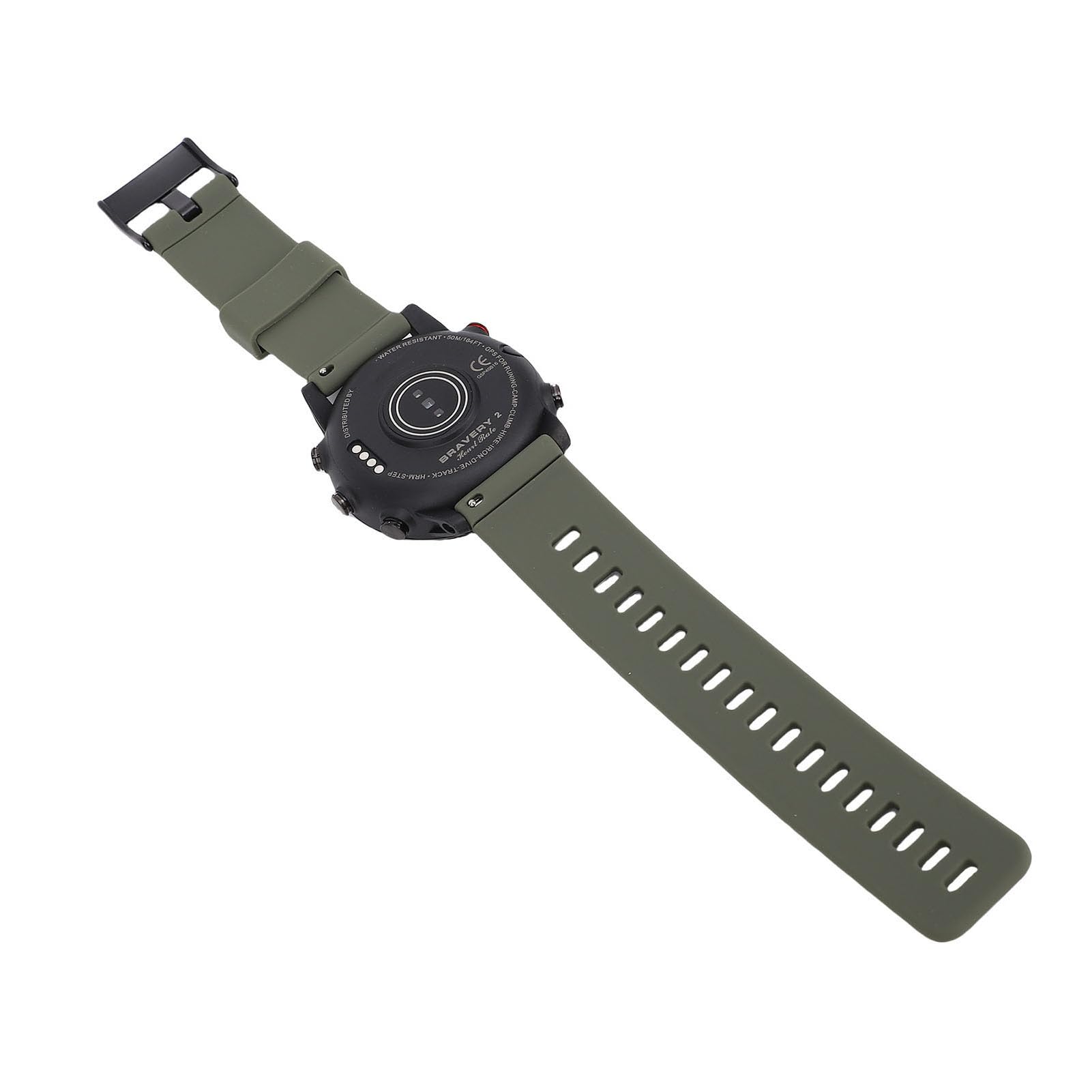 Orologio Intelligente Rotondo con Display da 1,3 Pollici - Orologio Sportivo Durevole per Immersioni e Nuoto - Materiale Leggero in Lega Ti - Ideale per attività All'aperto