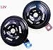 YIYIDA Car Horn Bocina para automóvil 12V Bocina eléctrica del coche 135DB de cuerno doble de metal de tono alto y bajo con soporte Impermeable Cuerno universal 2 piezas para Moto Camión Barco ect