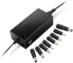 Carregador Universal para Notebook Ultrabook 90W USB + 9 Conectores Elgin Baterias e Fontes para Notebooks