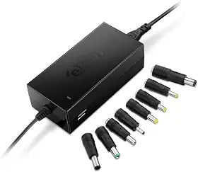 Carregador Universal para Notebook Ultrabook 90W USB + 9 Conectores Elgin Baterias e Fontes para Notebooks