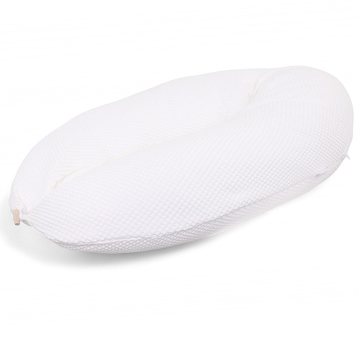HOBEA-Germany Funda de Almohada de Lactancia para Cojines de Lactancia 190cm diseños (Muselina Topo) — view 19