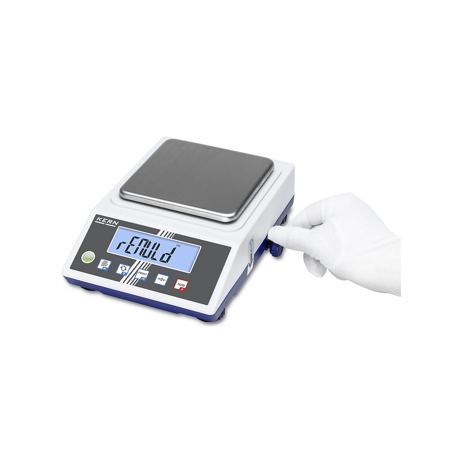 KERN | Präzisionswaage IoT-Line | Wägeplattform-BxT 163 x 245 mm, Wägebereich max 600 g