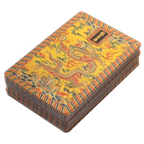 GALPADA Goldfolie Pokerkarten Spielkarten für Poker Party Kartenspiel Erwachsene Langlebig Glatte Oberfläche